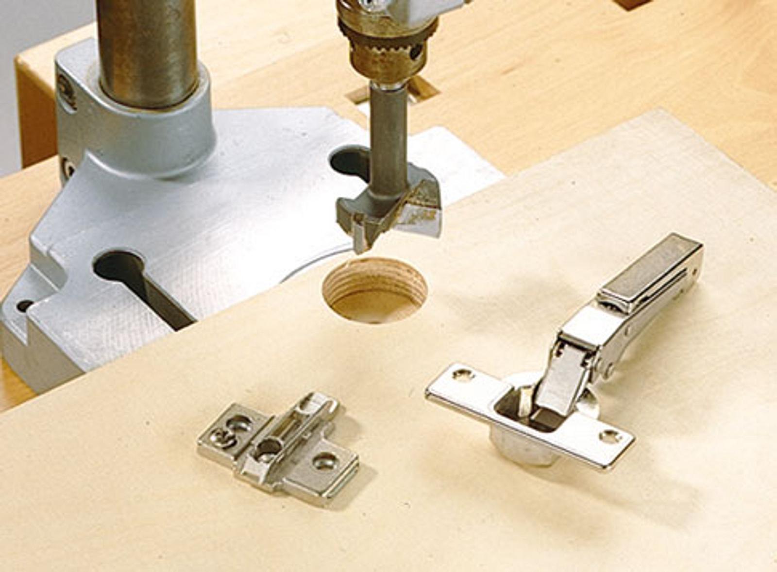 Türband Schablone Verstellbar - Falzfräser Für Scharniere 7,5-12,5 Cm