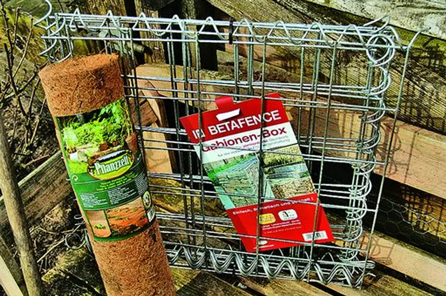 Gabionen-Hochbeet Hochbeet bauen