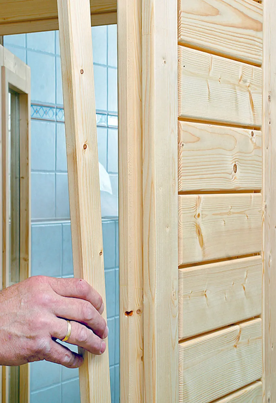 Keller-Heimsauna: Schritt 7 von 21 Keller-Heimsauna
