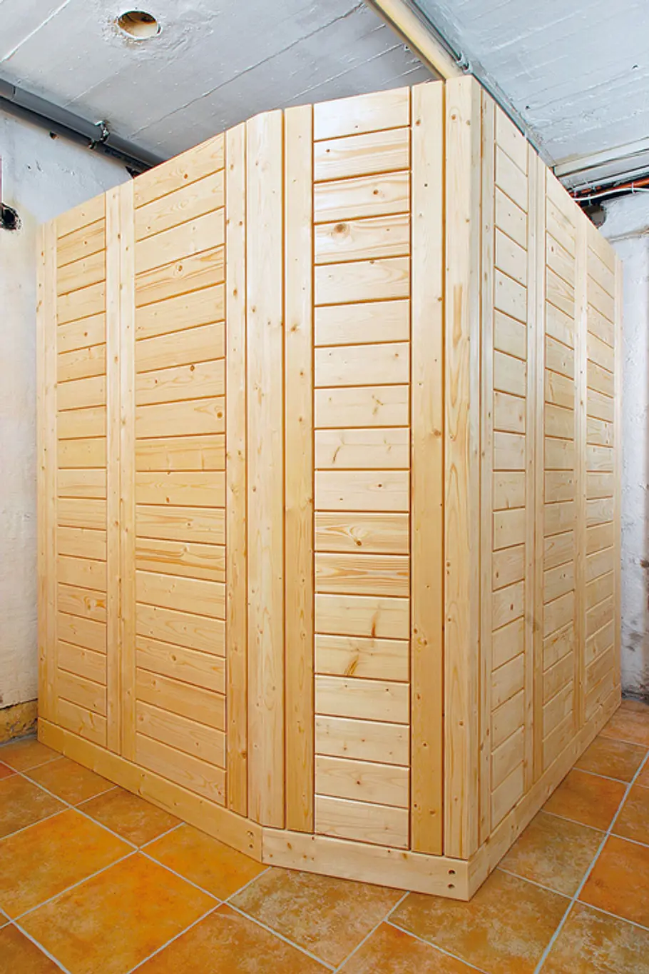Keller-Heimsauna: Schritt 11 von 21 Keller-Heimsauna