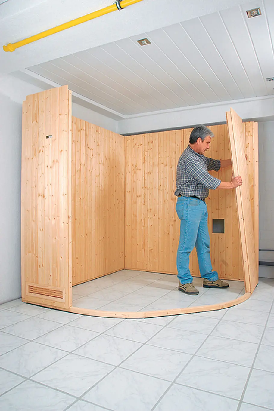 Sauna im Keller: Schritt 10 von 26 Sauna im Keller