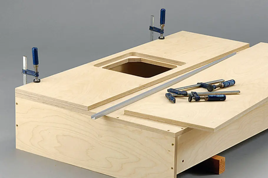 Werktisch selber bauen Bauplan Werktisch