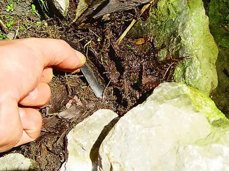 Teichfolie kleben: Praxistipp Teichfolie kleben
