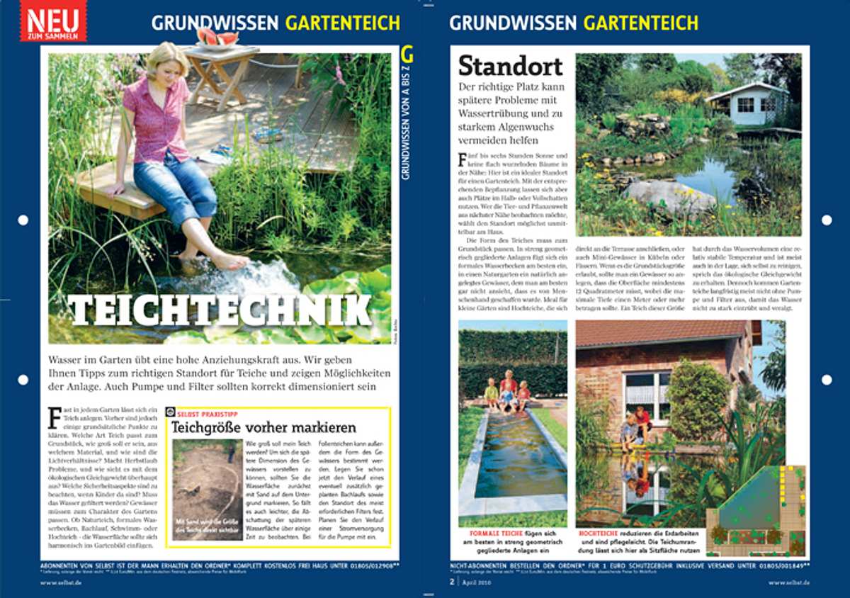 Grundwissen Gartenteich