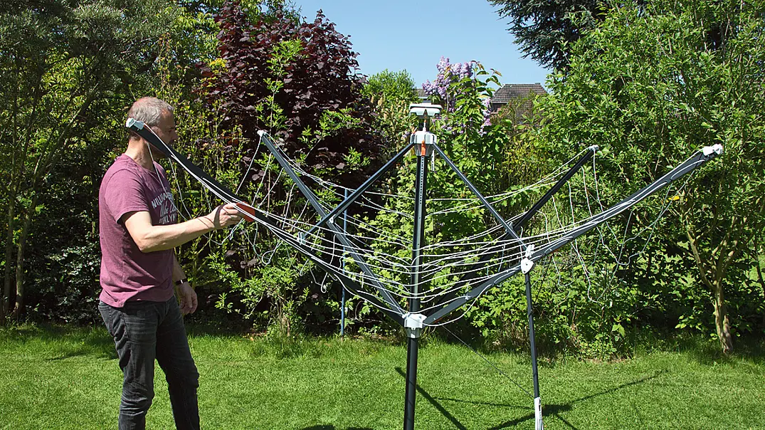 Wäschespinne von Juwel - Foto: sidm / KEH Wäschespinne von Juwel - Foto: sidm / KEH