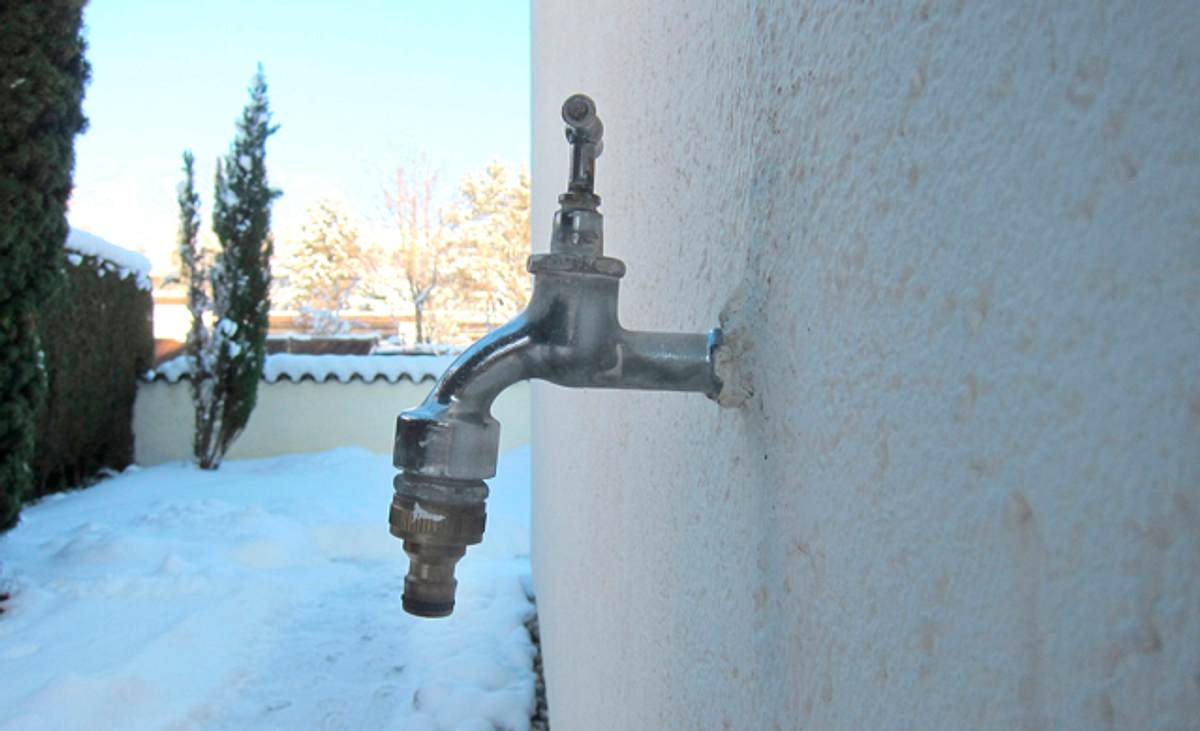 Leitungswasserschäden bei Frost vermeiden