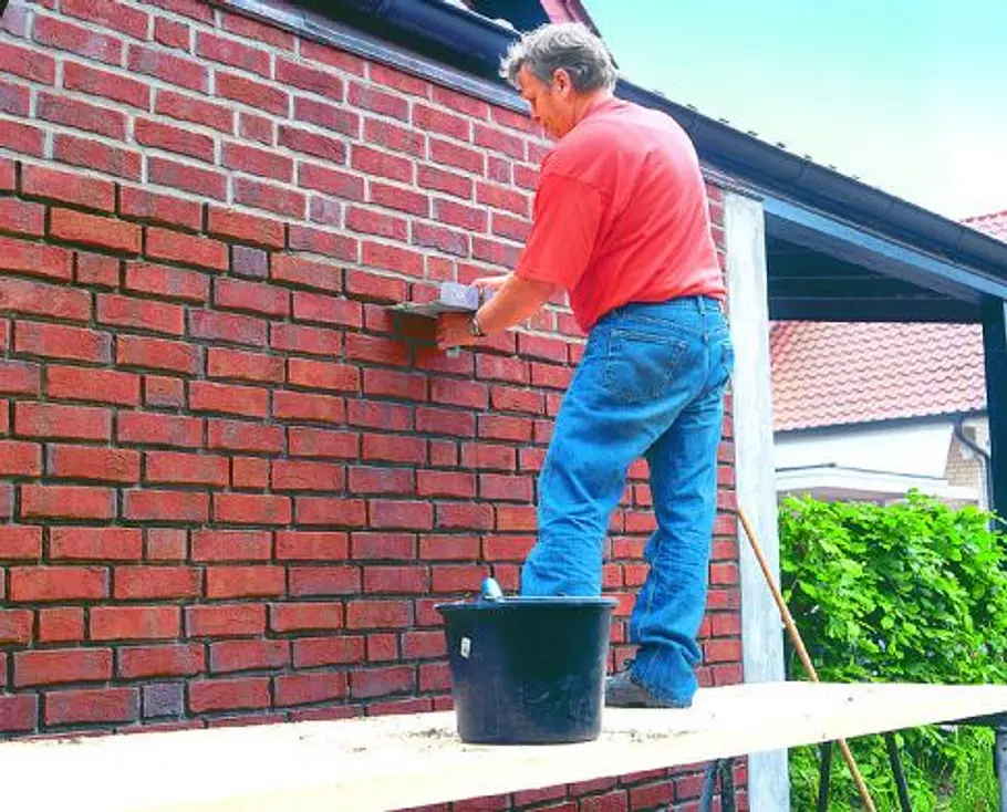 Sichtmauerwerk verfugen Sichtmauerwerk
