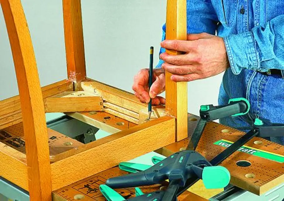 Stuhl reparieren Stuhl reparieren