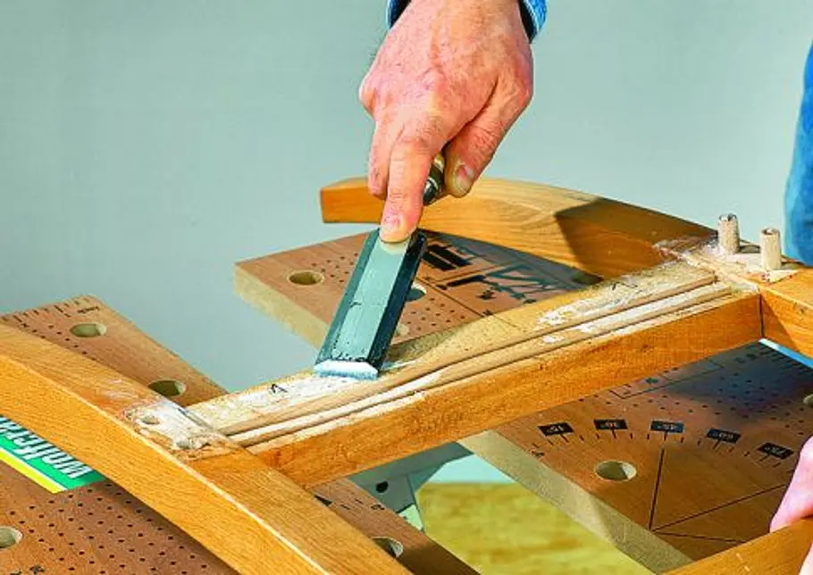 Stuhl reparieren Stuhl reparieren