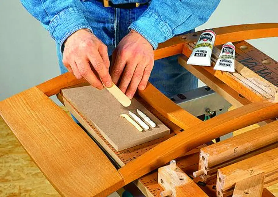 Stuhl reparieren Stuhl reparieren
