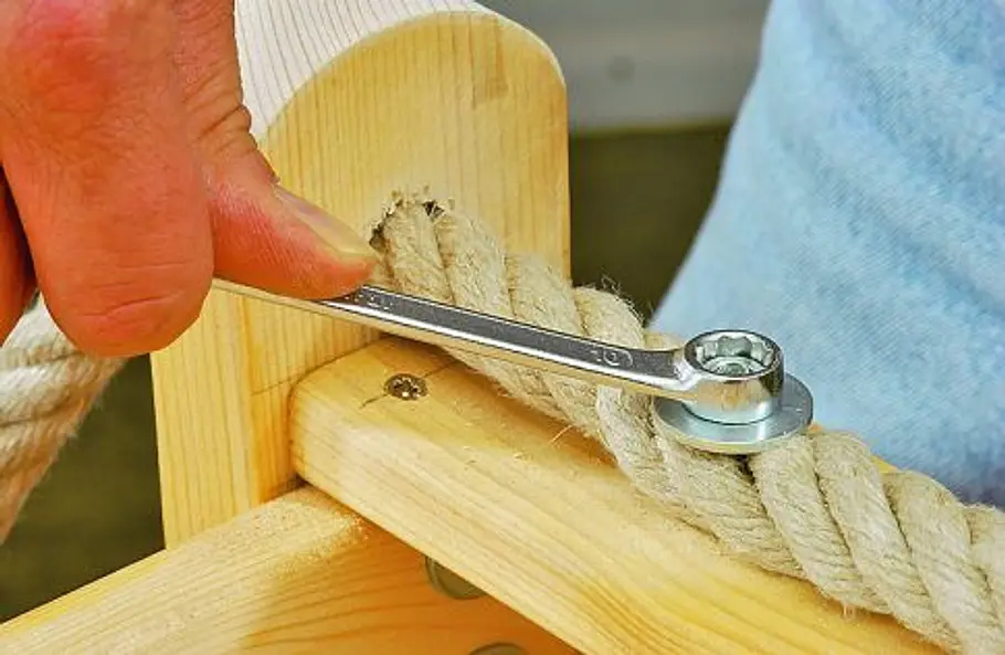 Schaukelbank zum Aufhängen Schaukelbank bauen