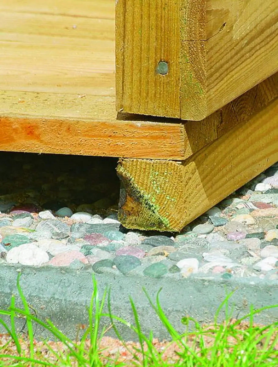 Geräteschuppen bauen: Schritt 8 von 21 Geräteschuppen
