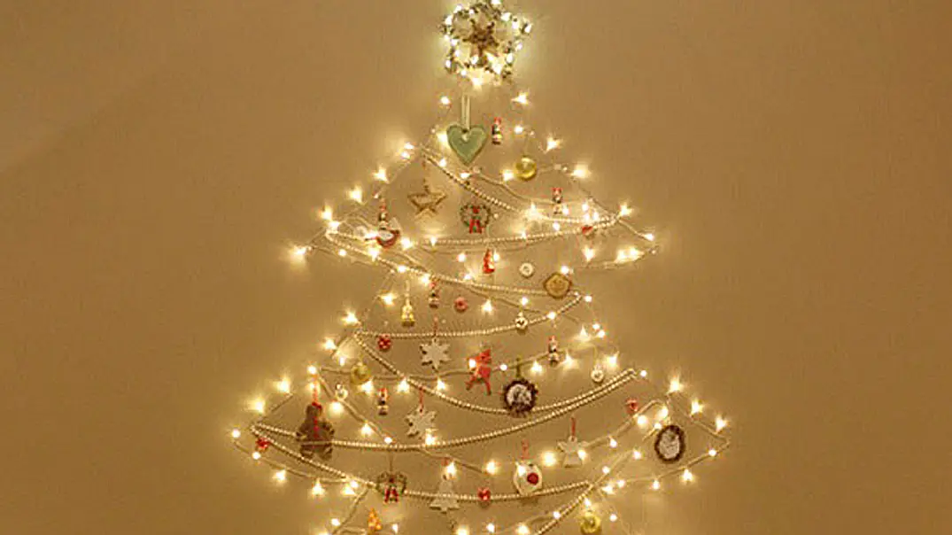 Wand-Weihnachtsbaumbeleuchtung - Foto: Hersteller / 3M Wand-Weihnachtsbaumbeleuchtung - Foto: Hersteller / 3M