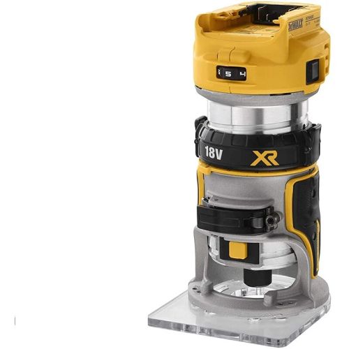 DeWALT DCW600N Akku-Oberfräse bürstenlos 18V (Ohne Akku, ohne Ladegerät)