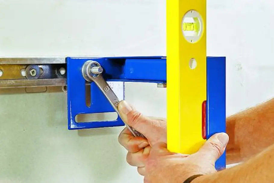 Vorwandelement anschließen Vorwandelement anschließen