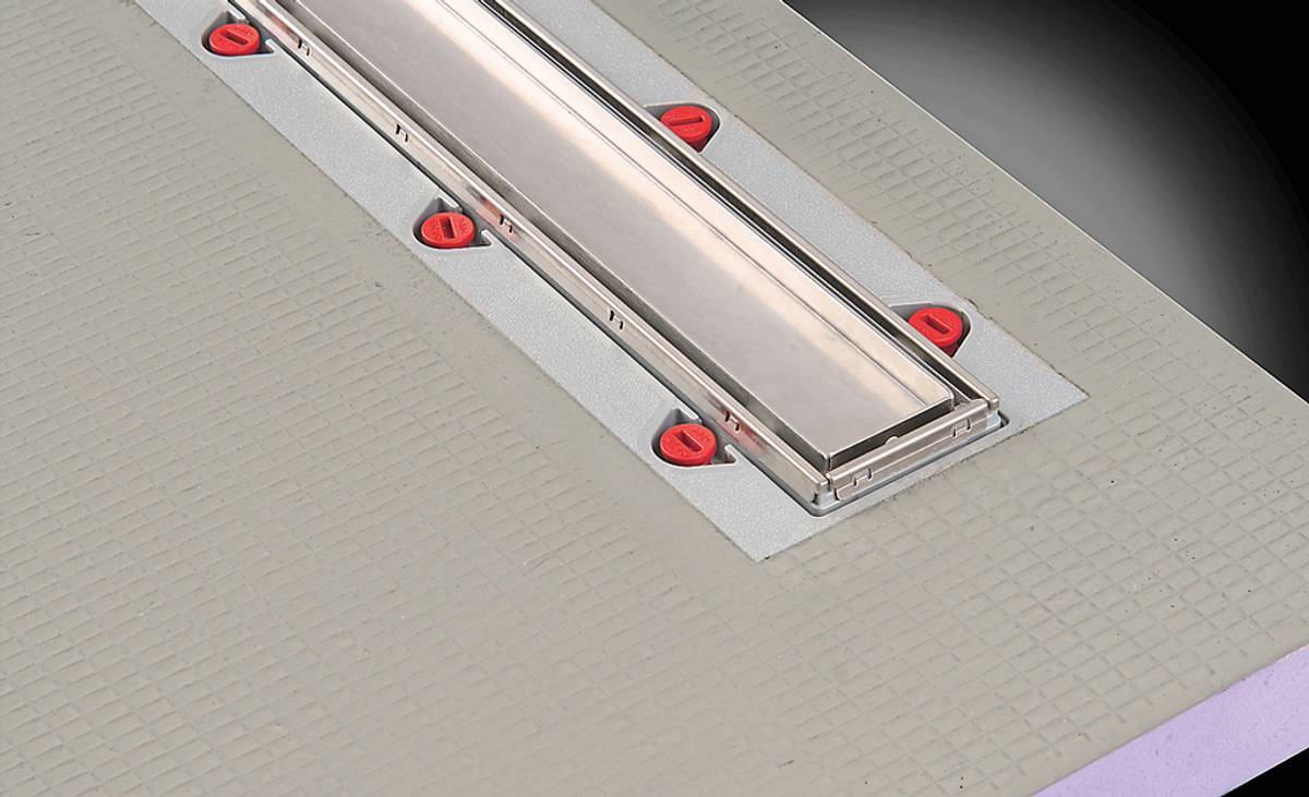 Ablaufrinne für bodengleiche Dusche