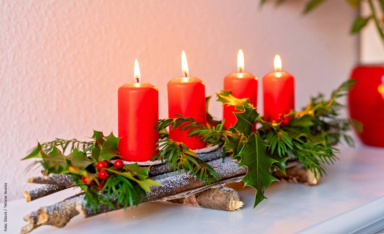 Adventsgestecke Selbst Gemacht