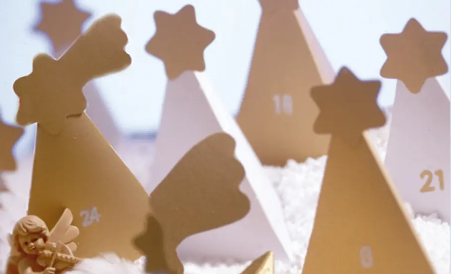 Adventskalender selber basteln