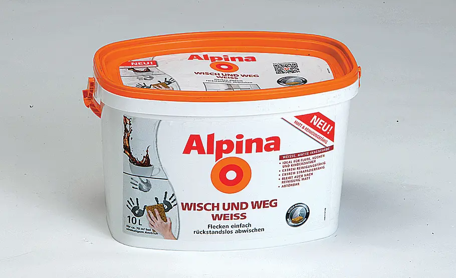 Abwaschbare Wandfarbe Abwaschbare Wandfarbe