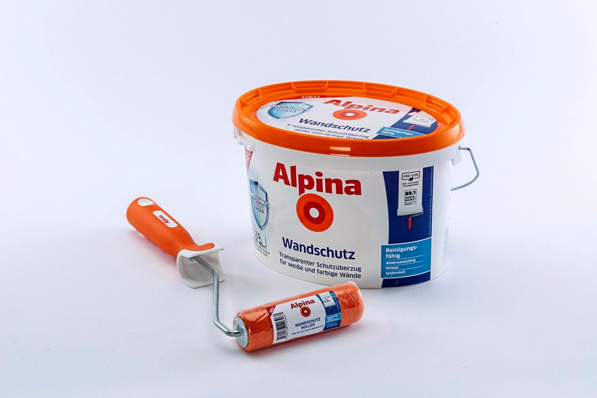 Alpina Wandschutz auftragen