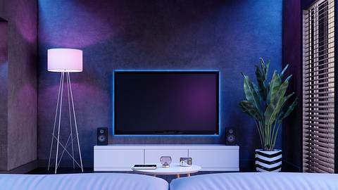 Ambilight nachrüsten - Foto: istock/onurdongel