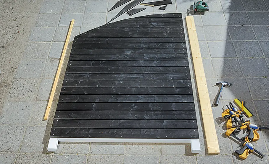 Bikeport bauen: Schritt 15 von 47 Bikeport Seitenteil