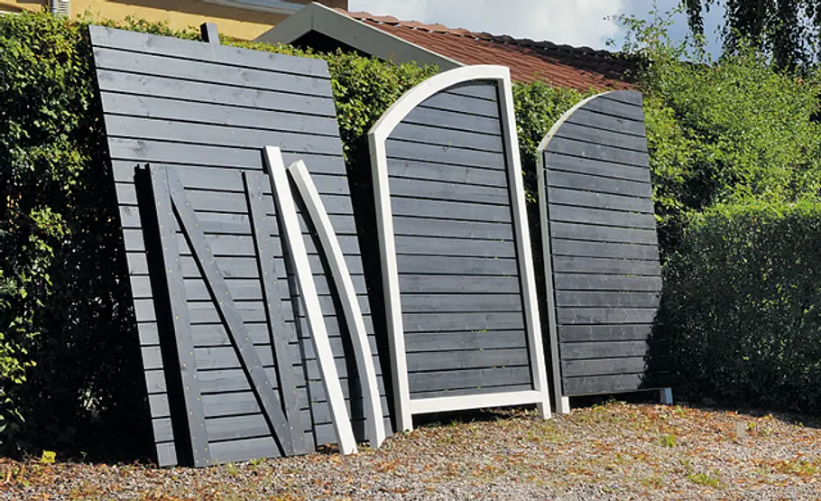 Bikeport bauen: Schritt 25 von 47 Bikeport aufbauen