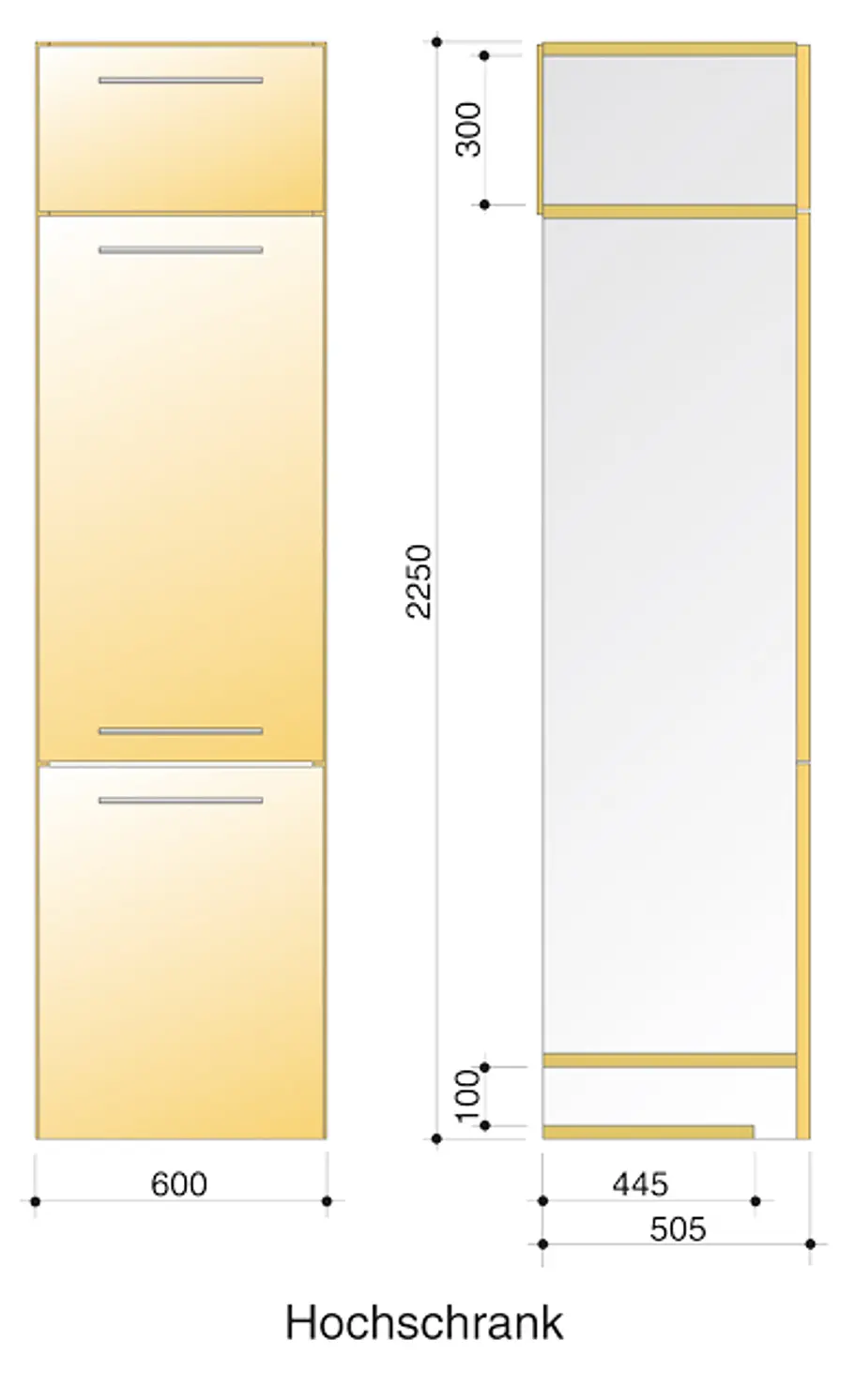 Hochschrank