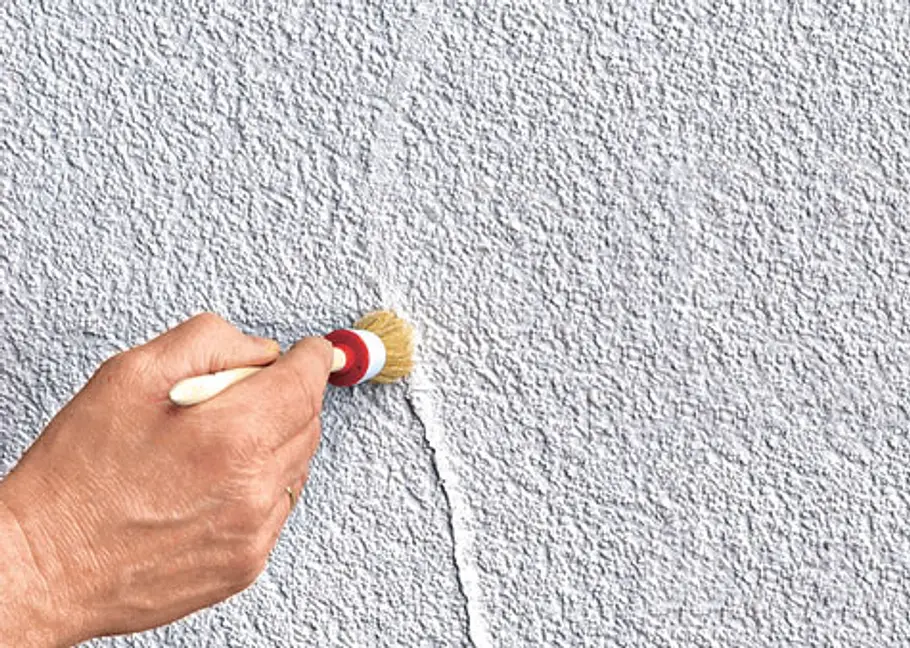 Schritt 3: Struktur anpassen Riss in der Wand