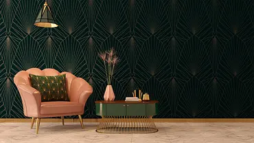 Kräftige und Puderfarben in Kombination mit Gold und geradlinigen Formen. So sieht der Art Deco Stil aus. - Foto: iStock / Ninoon Kräftige und Puderfarben in Kombination mit Gold und geradlinigen Formen. So sieht der Art Deco Stil aus. - Foto: iStock / Ninoon