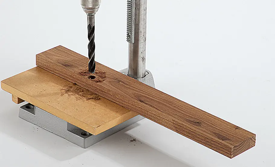 Ausziehbaren Esstisch bauen Klappmechanismus bauen