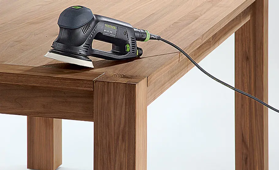 Ausziehbaren Esstisch bauen Tisch abschleifen