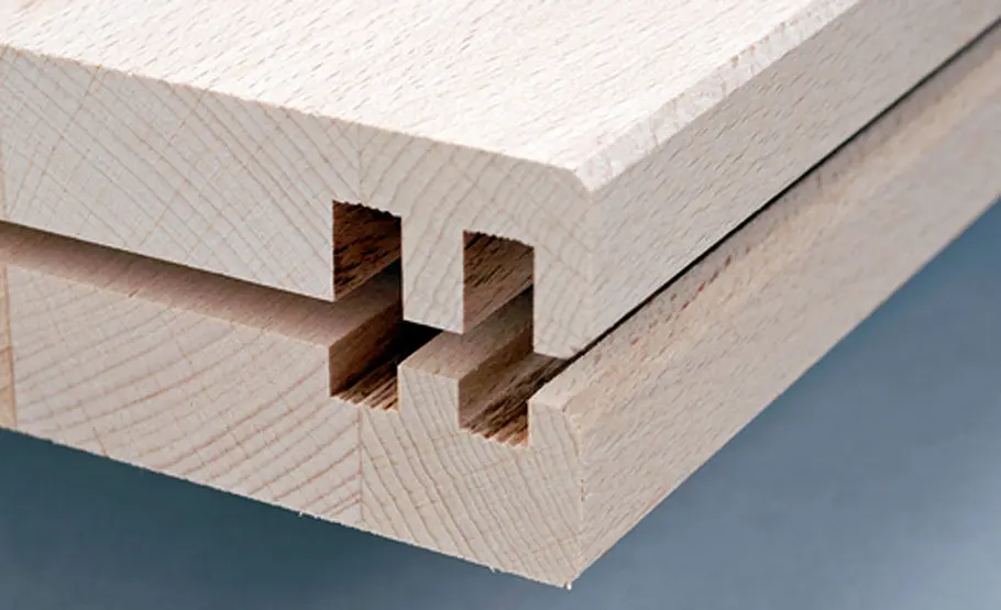 Badschrank hoch Badschrank: Nuten schneiden