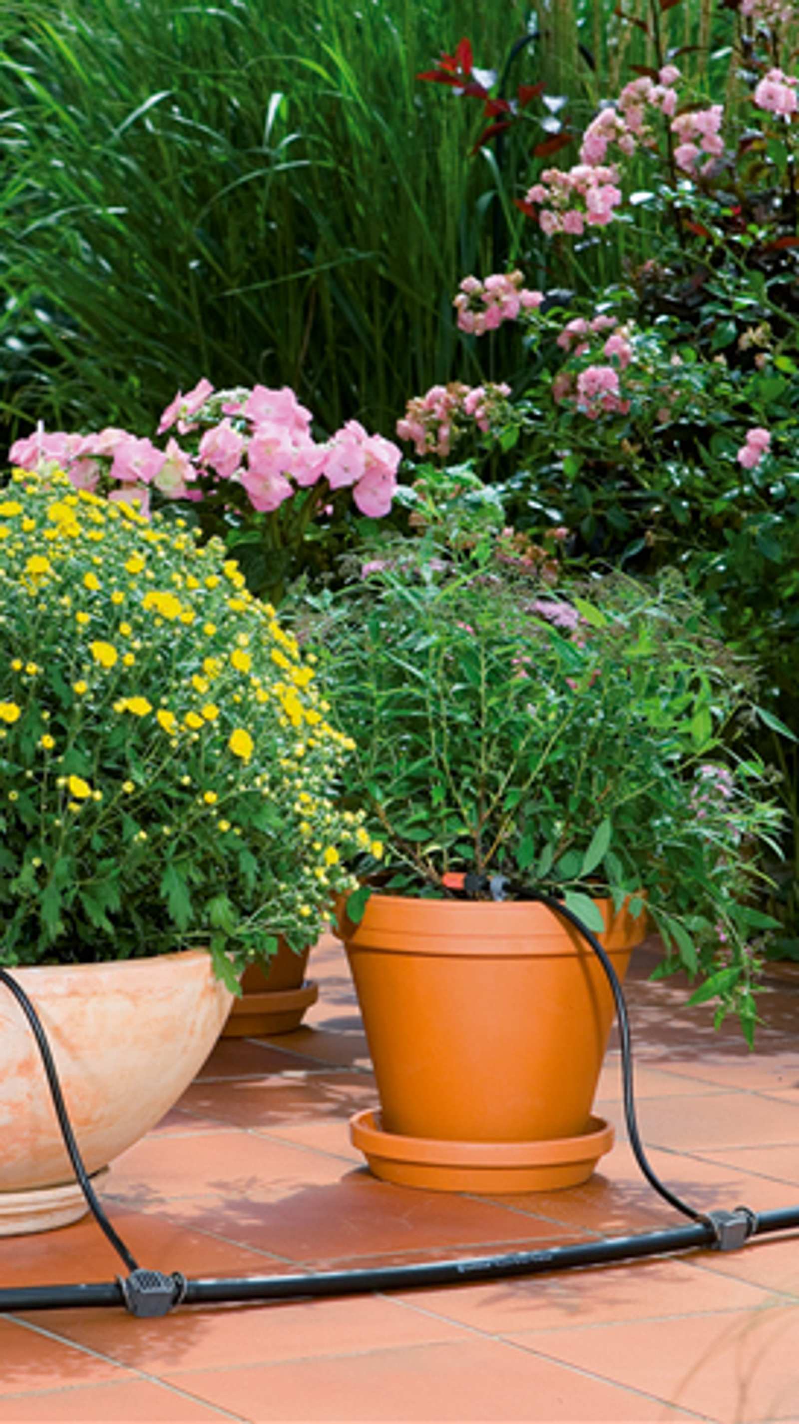 moderner blumenkasten Flexi-Design Blumenkasten mit Sichtschutz für Balkone – Potflex main image 0