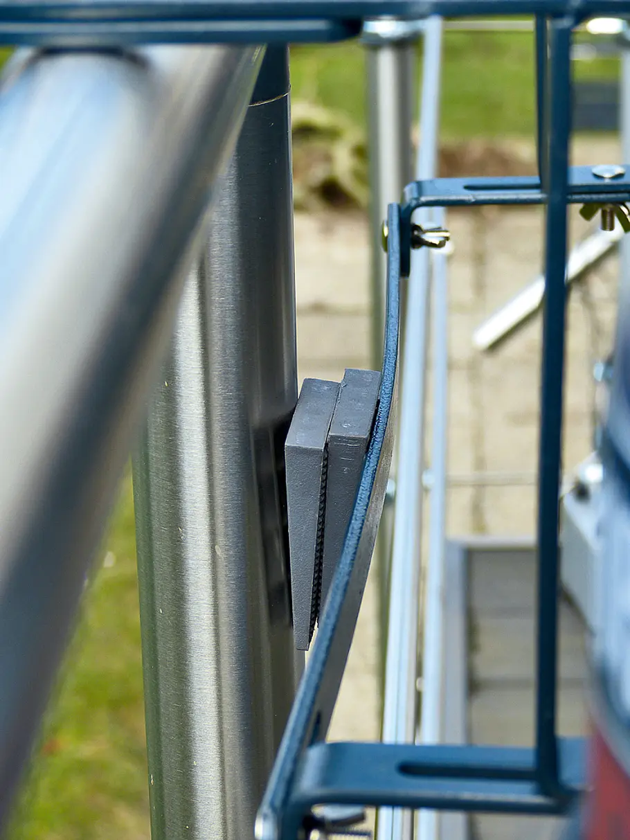 Balkongeländer-Gasgrill von Landmann Gasgrill von Landmann