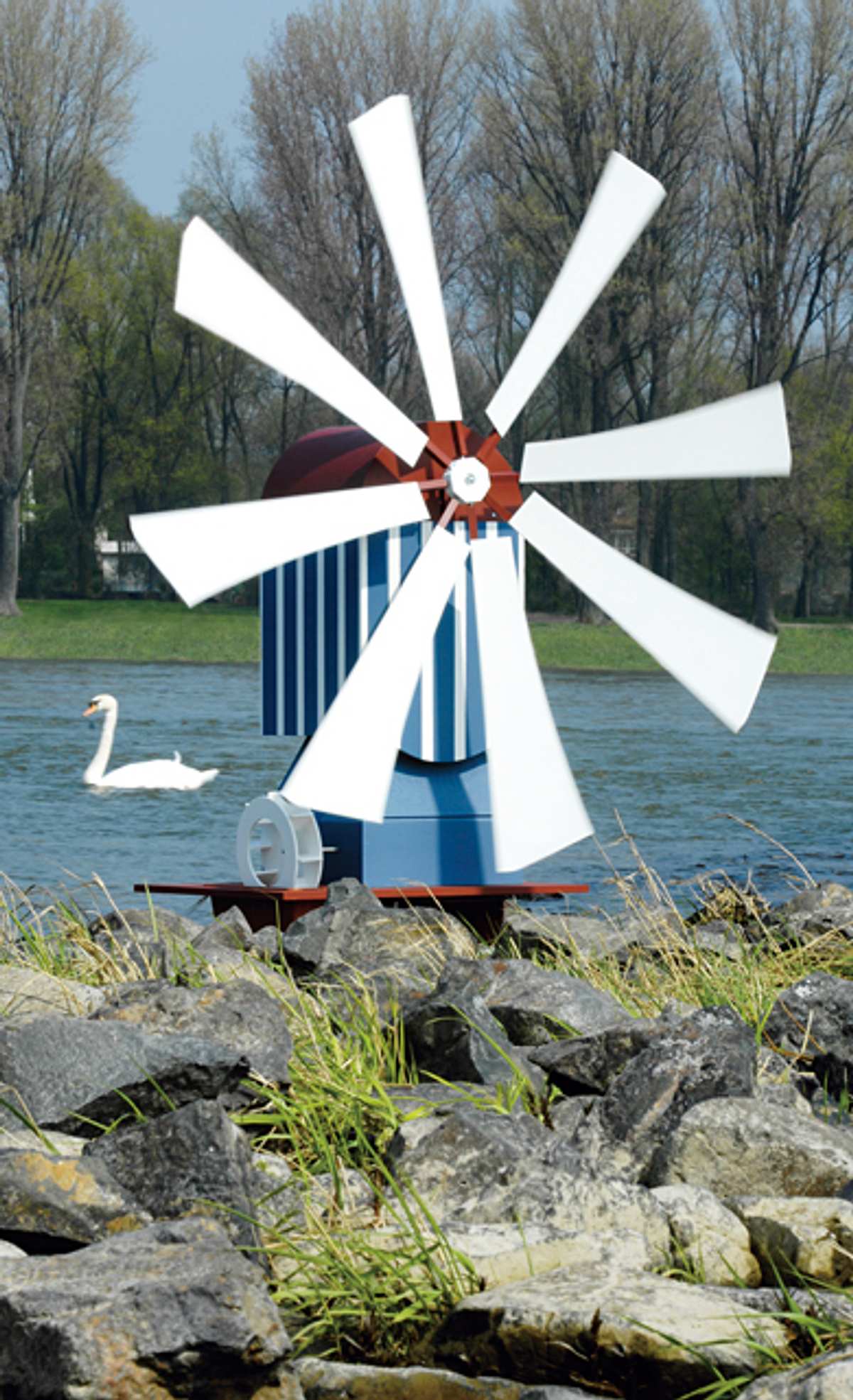 Bauanleitung: Windmühle bauen