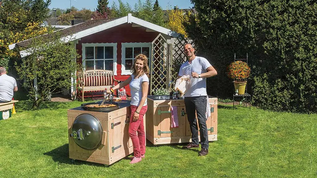 Bauplan: Modul-Grillküche Bauplan: Modul-Grillküche