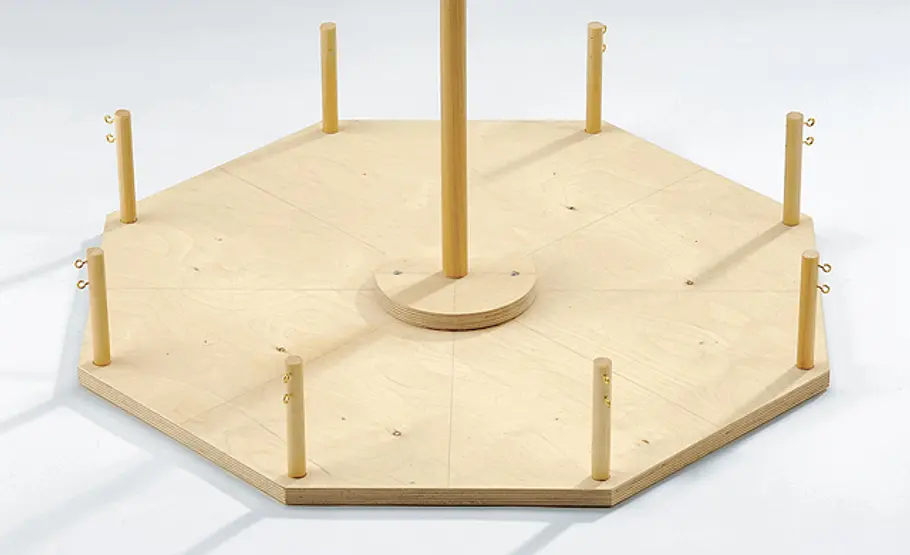 Leuchtturm bauen: Leuchtfeuer Leuchtfeuer-Führung montieren