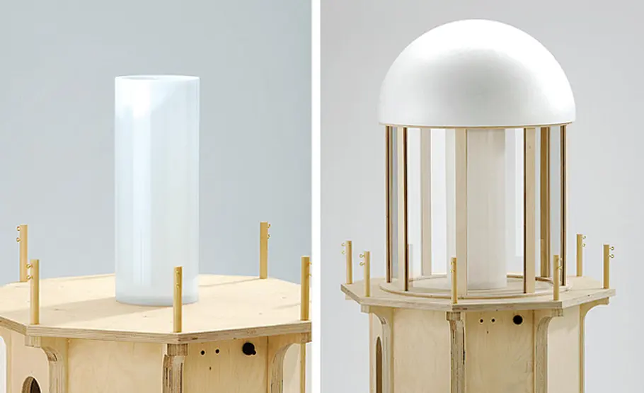 Leuchtturm bauen: Lichttechnik Leuchtfeuer montieren