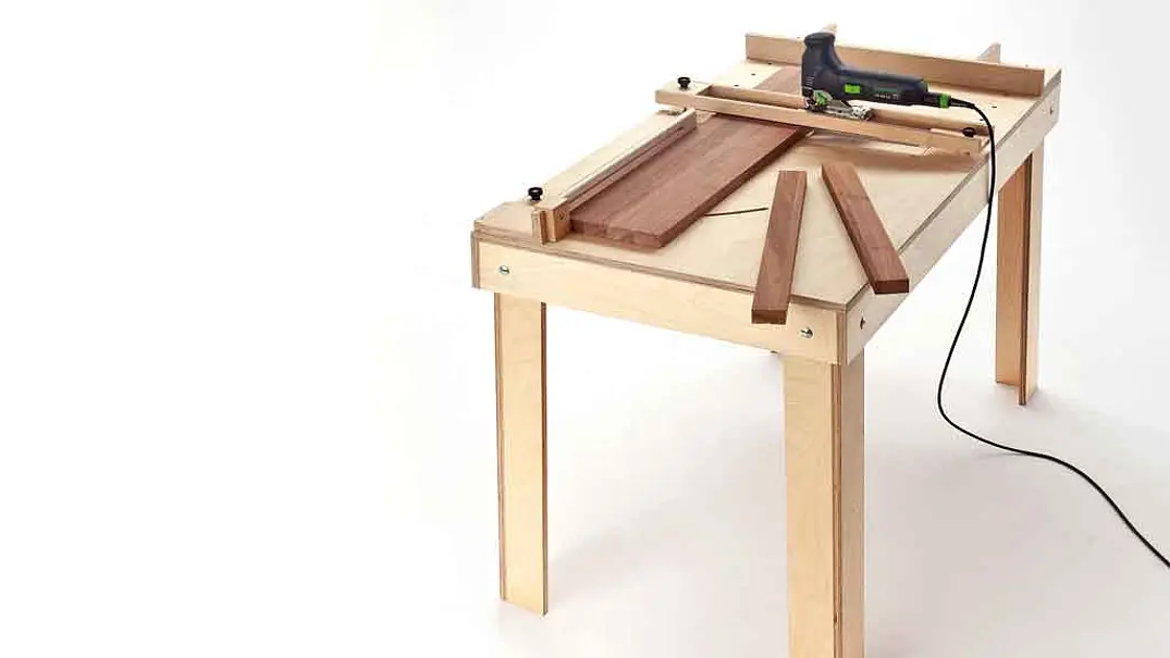 Sägetisch bauen