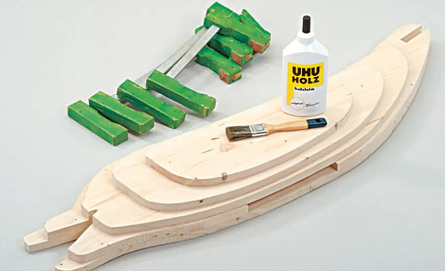 Bauplan: Schaukel-Delphin Schaukel-Delphin: Korpus