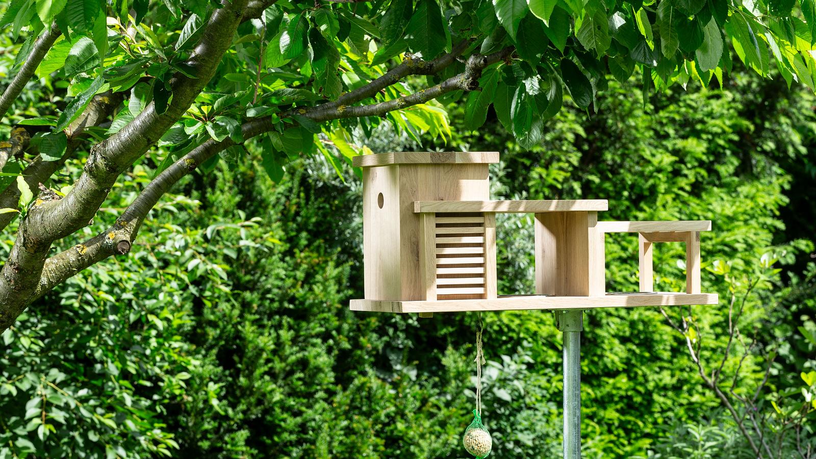 Bauplan: Vogelhaus im Bauhausstil | selbst.de