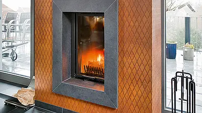 Bauplatten in Rost- und Beton-Optik