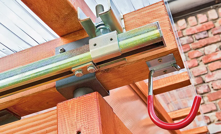 Bikeport bauen Holz-Fahrradschuppen