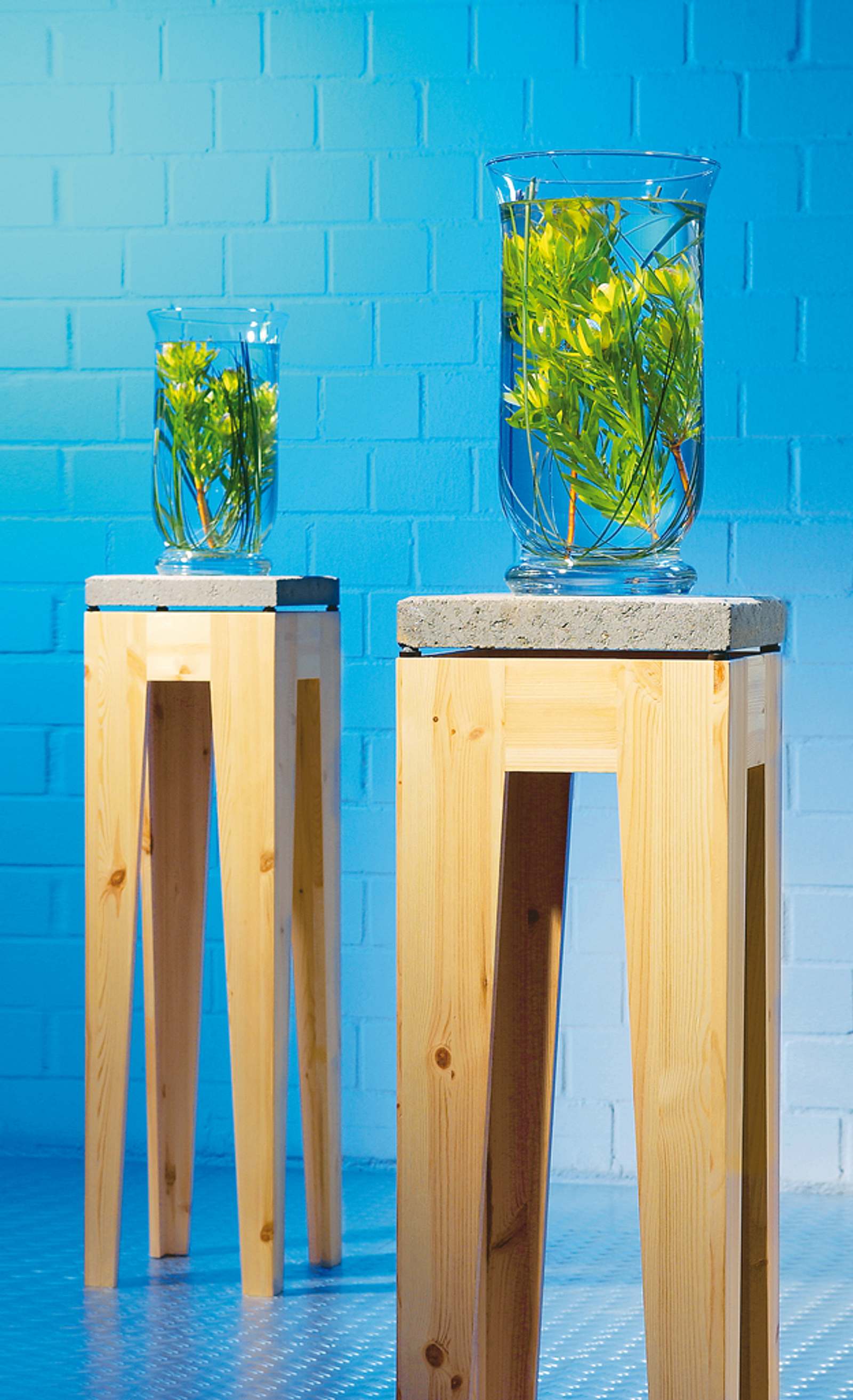 Blumensule selber bauen | Selbst
