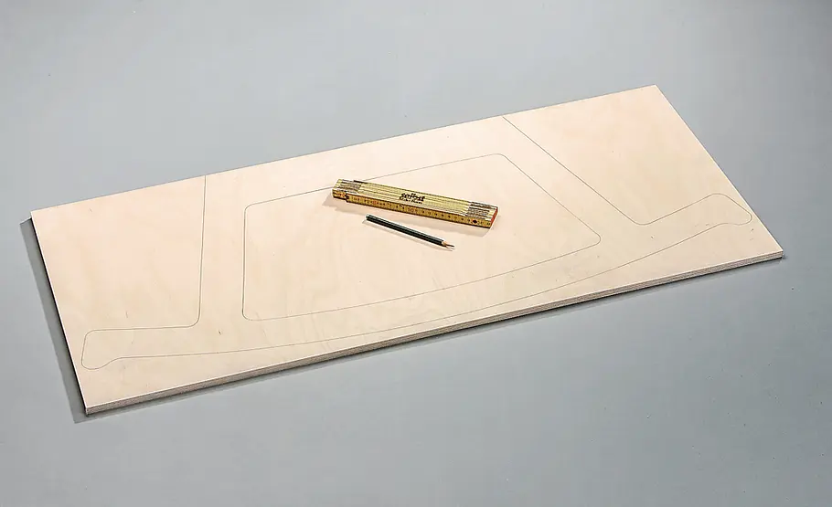 Bauplan: Wiege-Bank