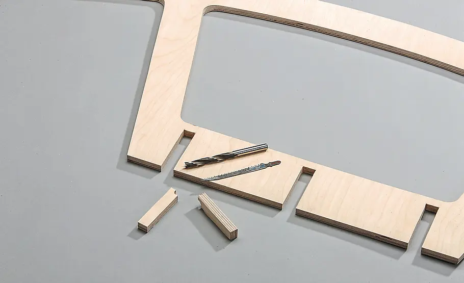 Bauplan: Wiege-Bank