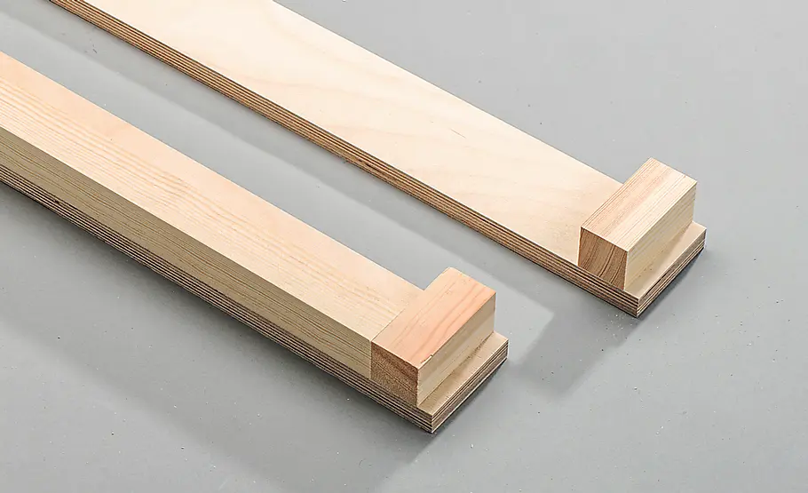 Bauplan: Wiege-Bank