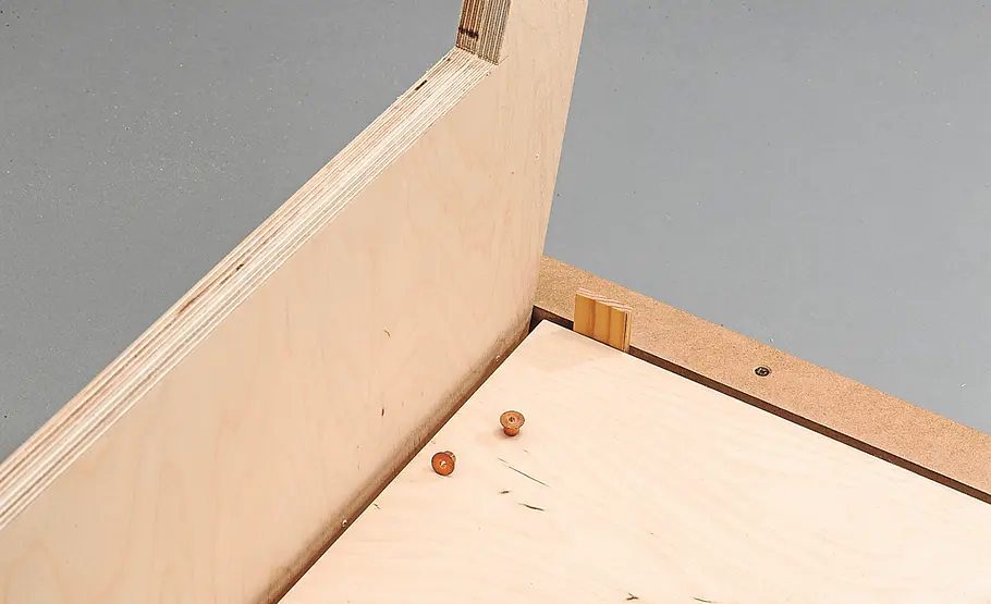 Bauplan: Wiege-Bank