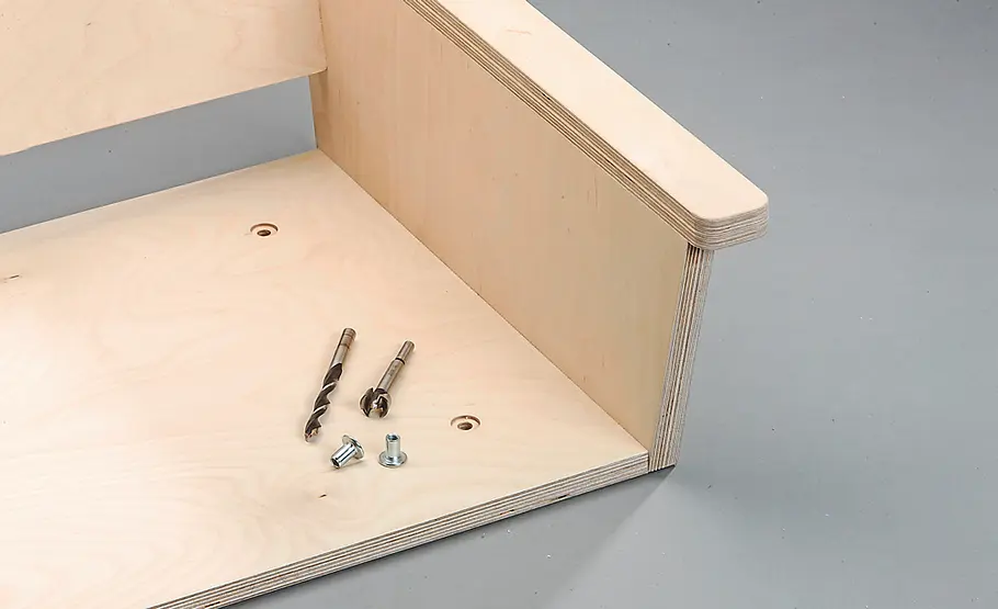 Bauplan: Wiege-Bank